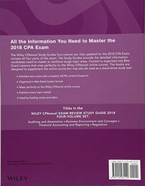 Wiley CPAexcel Exam Review 2018 Study Guide: Business Environment and Concepts (Wiley CPA Exam Review Business Environment & Concepts)