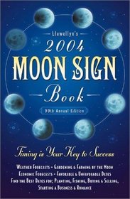 Llewellyn's 2004 Moon Sign Book: Timing Is Your Key to Success (Llewellyn's Moon Sign Book S)