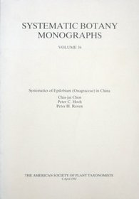 Systematics of Epilobium (Onagraceae in China)