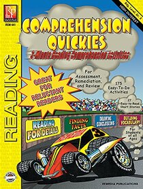 Comprehension Quickies (Reading Level 3) | Reproducible Activity Book