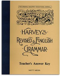 Harvey's Revised English Grammar Answer Key