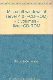 Kit de Ressources Techniques Windows NT Server 4.0 (avec CD-Rom)