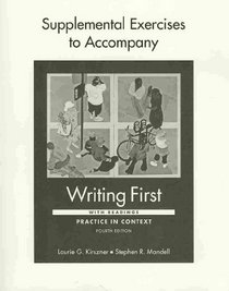 Writing First with Readings 4e & Supplemental Exercises