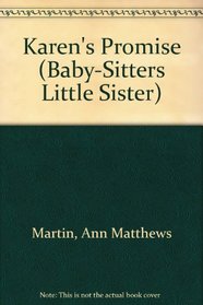 Karen's Promise (Baby-Sitters Little Sister)