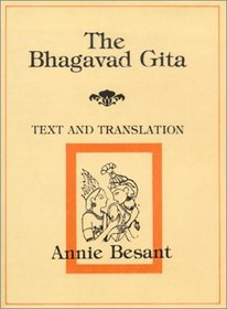 Bhagavad Gita--Text and Translation : The Lord's Song