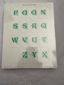 P&s 1 1e Ltr Tiles (4pr: A-M&n-Z) (Saxon Phonics & Spelling)