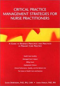 Critical Practice Management Strategies for Nurse Practitioners (American Nurses Association)