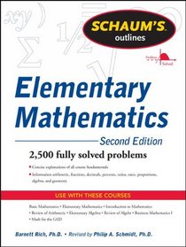 Schaum's Outline of Review of Elementary Mathematics, 2nd Edition (Schaum's Outline Series)