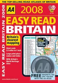 AA 2008 Easy Read Britain (Aa Atlases)