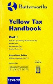 Butterworths' Yellow Tax Handbook 1998-99: Vol 1