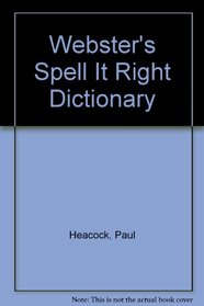 Webster's Spelling Dictionary