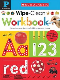 Wipe Clean Workbooks: Pre-K (Scholastic Early Learners)