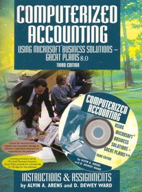Computerized Accounting Using Microsoft Business Solutions Great Plains 8.0 (2 books + 2 CDs)