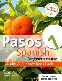 Pasos 1 Spanish Beginner's Course 3rd edition revised: Audio and Support Book Pack (Pasos a First Course Spanish)