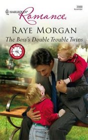 The Boss's Double Trouble Twins (Nine to Five) (Harlequin Romance, No 3988) (Larger Print)