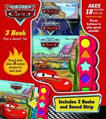 Disney Cars 3-Book Play-a-Sound Library