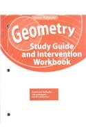 Geometry, Study Guide and Intervention Workbook (Glencoe Mathematics)