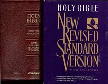New Revised Standard Bible, Pocket Edition, No 9614A, Burgundy With Apocrypha