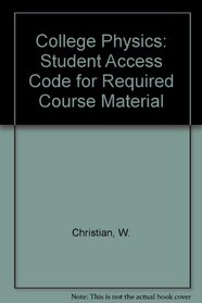 College Physics: Student Access Code for Required Course Material