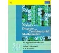 Discrete and Combinatorial Mathematics: An Applied Introduction, 5th
