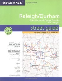 Rand McNally 2004 Raleigh/Durham: Wake, Durham  Orange Counties 