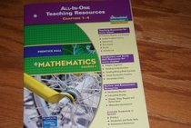 Prentice Hall Michigan Mathematics Course 2 All-in-One Teaching Resources Chapter 1-4. (Paperback)