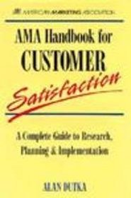 Ama Handbook for Customer Satisfaction