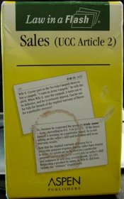 Sales, UCC Article 2