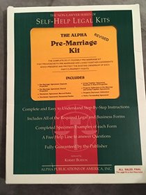 The Alpha Pre-Marriage Kit: National Edition