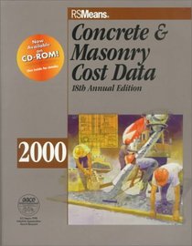 R S Means Concrete & Masonry Cost Data 2000