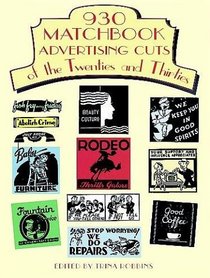 930 Matchbook Advertising Cuts of the Twenties and Thirties (Pictorial Archive Series)