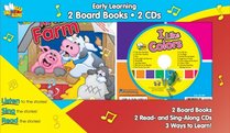 Early Learning Read & Sing Along: 2 Board Books - 2 CDs (Read & Sing Along Board Books with CDs)