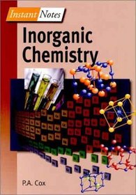 Inorganic Chemistry (Instant Notes Series,)