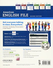 American English File Second Edition: Level 2 Multi-Pack A: With Online Practice and iChecker