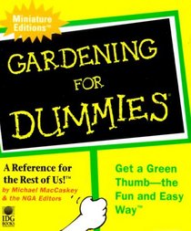 Gardening for Dummies (Miniature Edition)