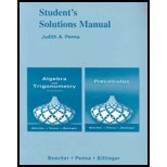 Algebra & Trigonometry Solutions Manual