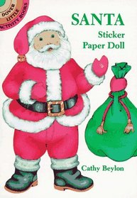 Santa Sticker Paper Doll (Dover Little Activity Books)