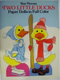 Two Little Ducks Paper Dolls in Full Color