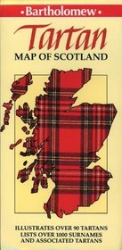 Collins Tartan Map of Scotland (Collins British Isles and Ireland Maps)