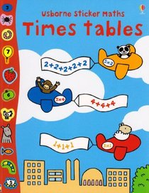Times Tables (Usborne Sticker Maths) (Usborne Sticker Maths)