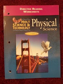 Physical Science (Directed Reading Worksheets, Holt Science and Technology California)
