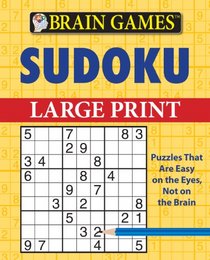 Brain Games: Sudoku (Large Print)