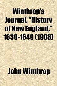 Winthrop's Journal, 
