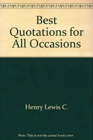 Best Quotations for All Occasions