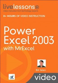 Power Excel 2003 with MrExcel (Video Training)