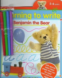 Learning to Write With Benjamin the Bear: Wipe & Clean Book