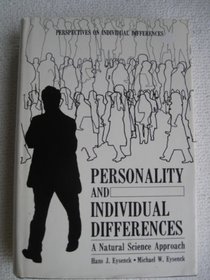 Personality and Individual Differences: A Natural Science Approach (Perspectives on Individual Differences)