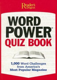 Reader's Digest Pocket Guide: Word Power Quiz Book