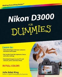 Nikon D3000 For Dummies