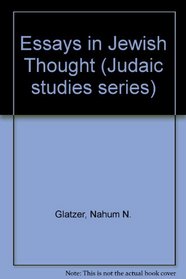 Essays in Jewish Thought (Judaic studies)